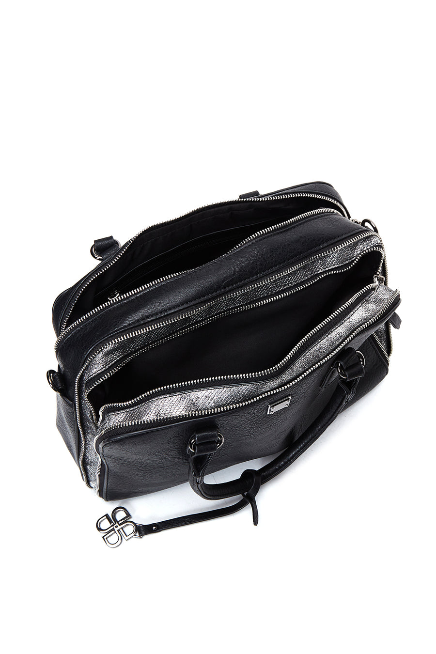 Women's Black Long Strap Shoulder Bag