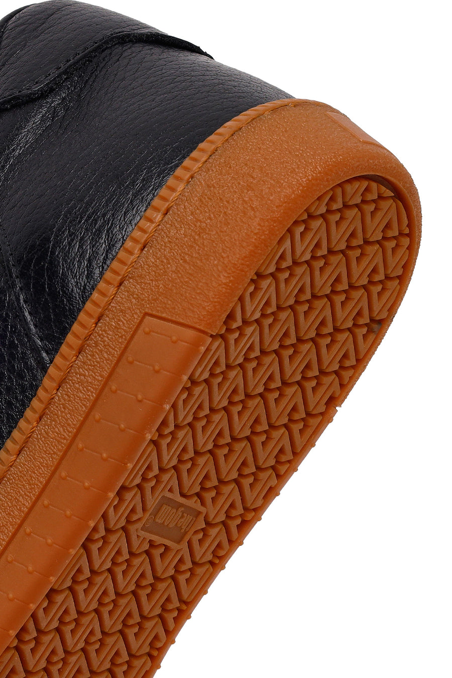 Erkek Siyah Bağcıklı Deri Sneaker