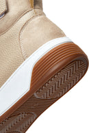 Women's Beige High Top Sneaker | Derimod