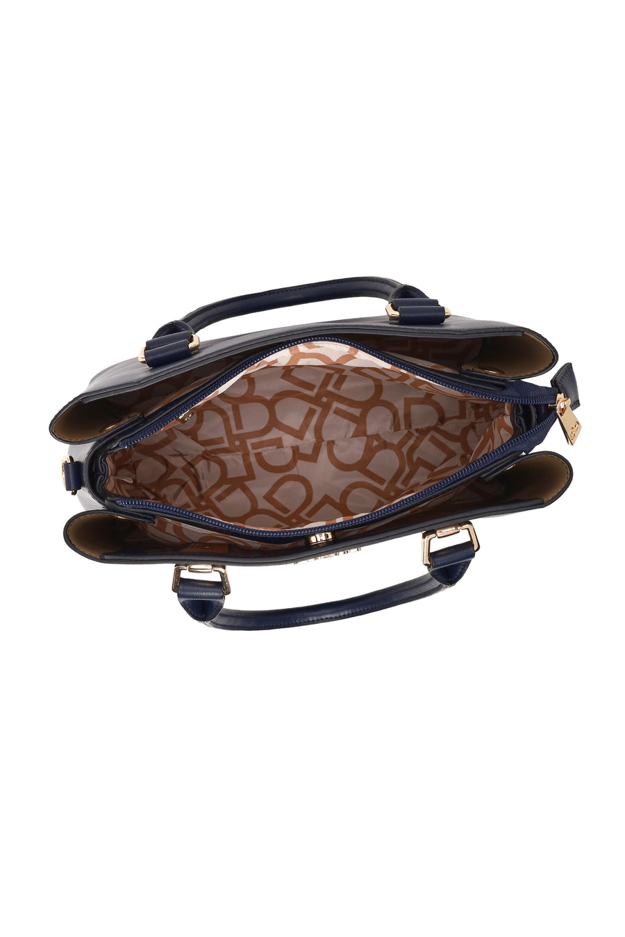 Woman Navy Blue Long-Strap Shoulder Bag