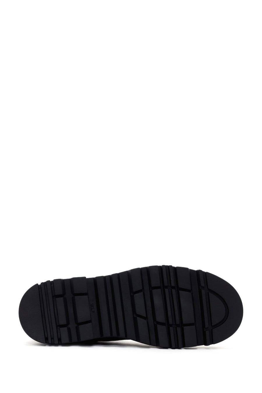 Men's Black Zippered Leather Casual Boots