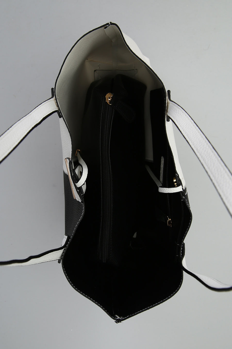 Black-White Women's Shoulder Bag