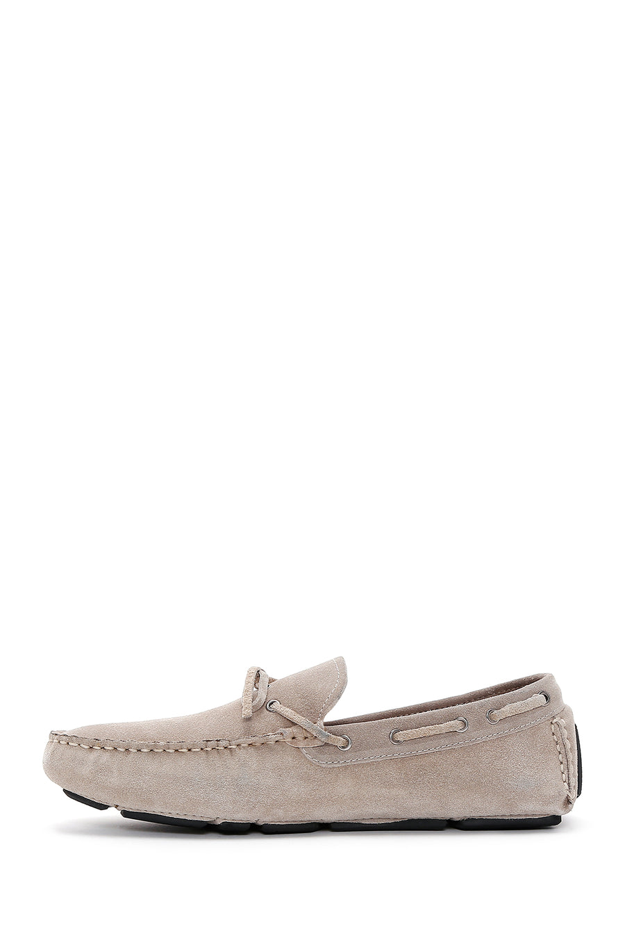 Erkek Vizon Süet Deri Casual Loafer