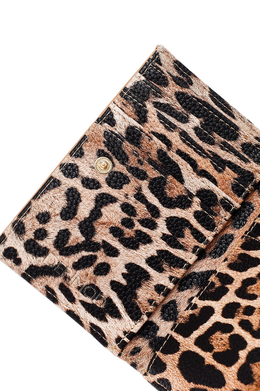 Women's Tan Leopard Wallet