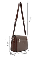 Women's Mink Brown Long Strap Crossbody Bag | Derimod