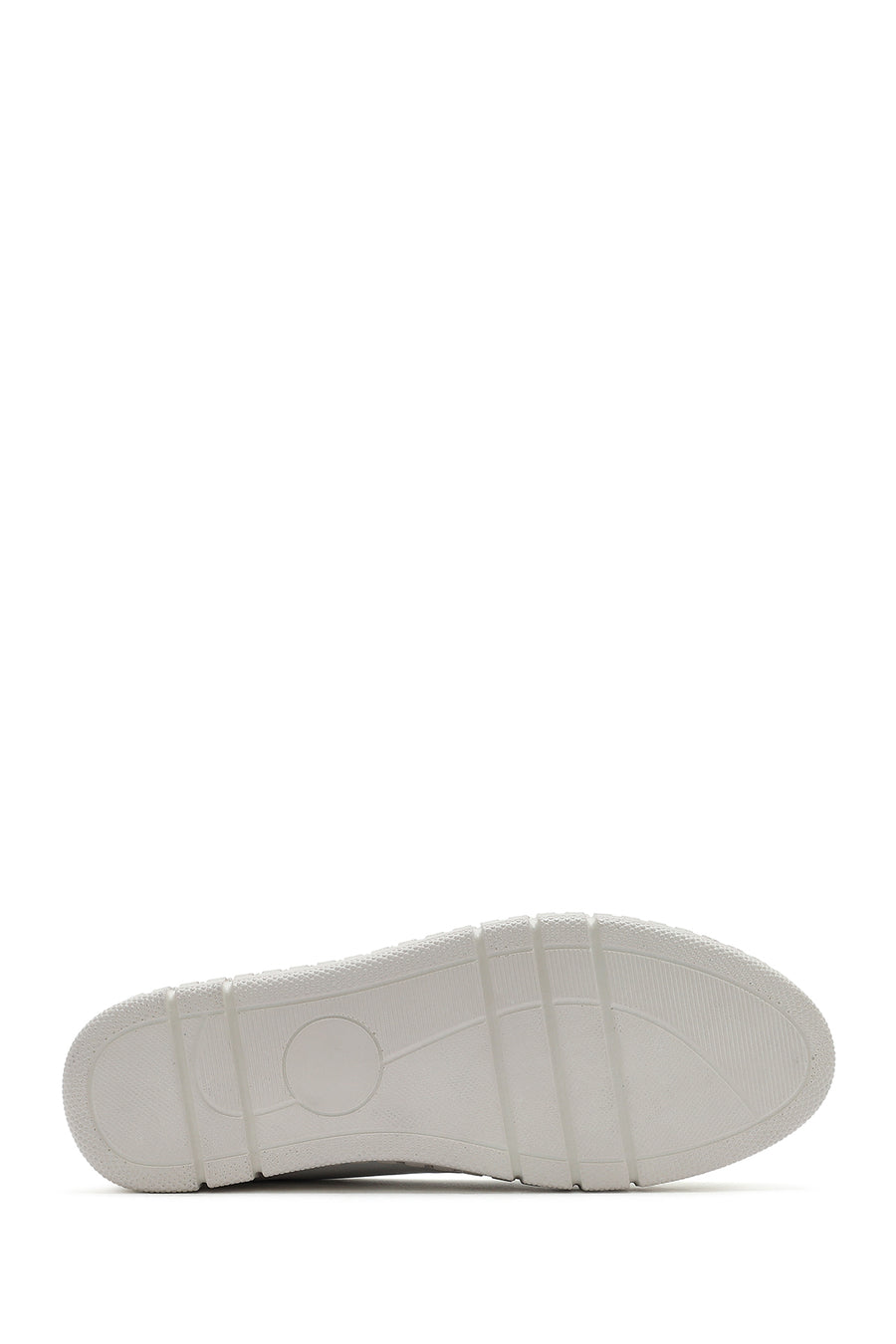 Women's White Leather Comfort Loafer