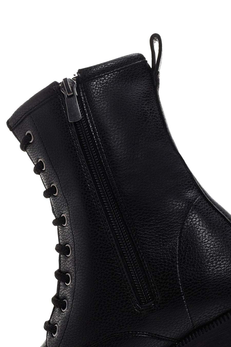 Women's Black Zippered Boots