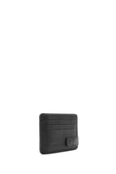 Men's Black Leather Card Holder | Derimod