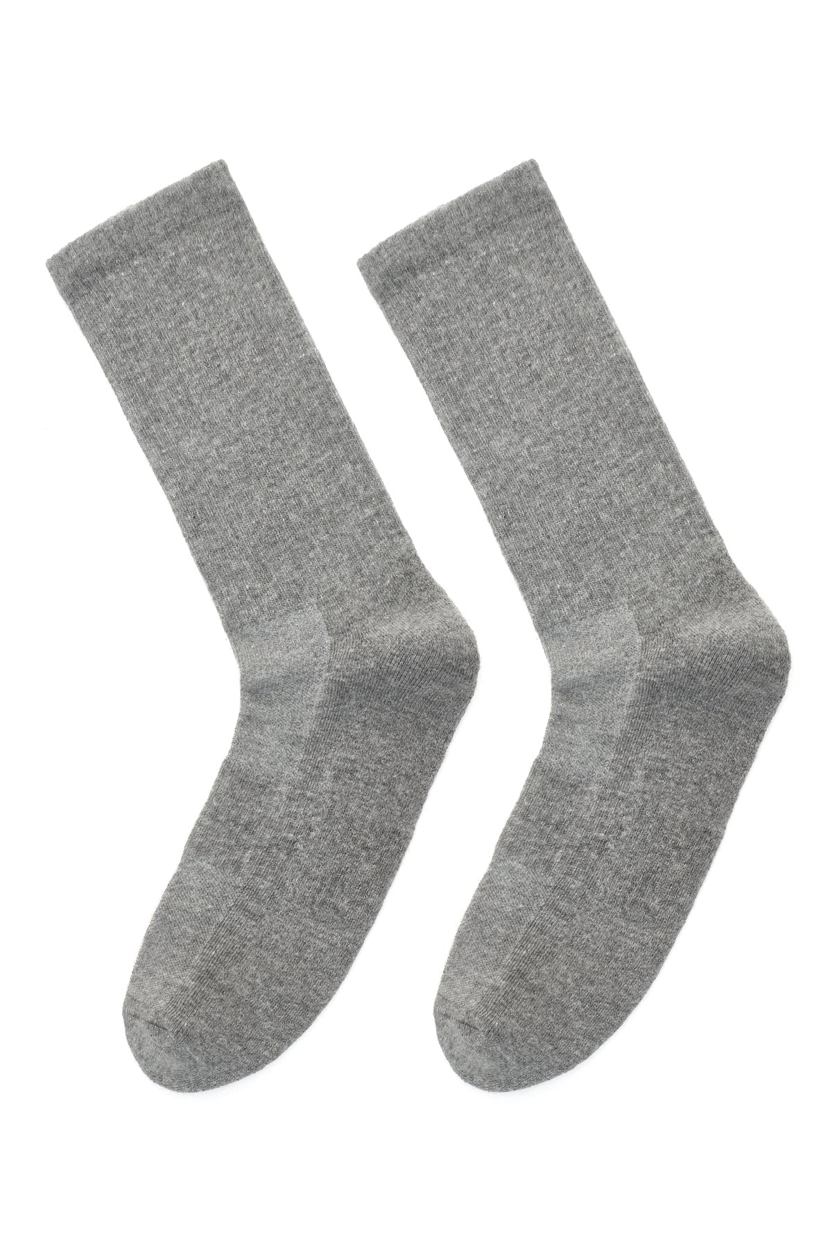 Men's Gray Cotton Socks 000A2C30116F | Derimod