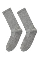 Men's Gray Cotton Socks | Derimod