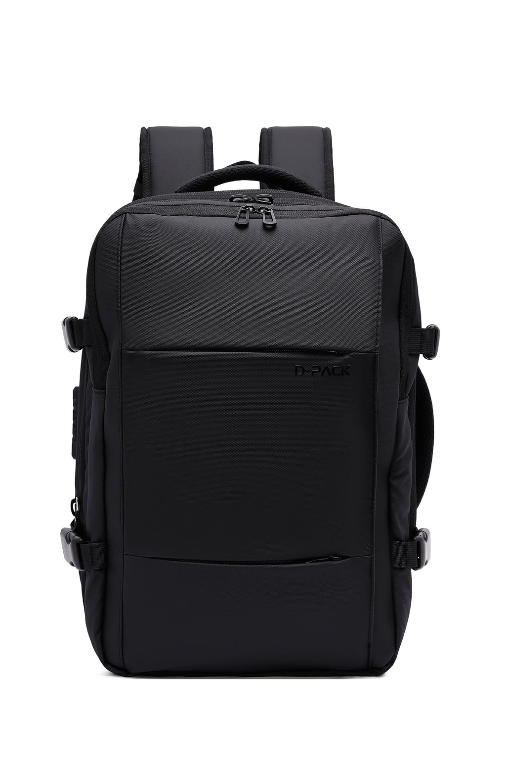 D-Pack Unisex Siyah Kumaş Sırt Çantası
