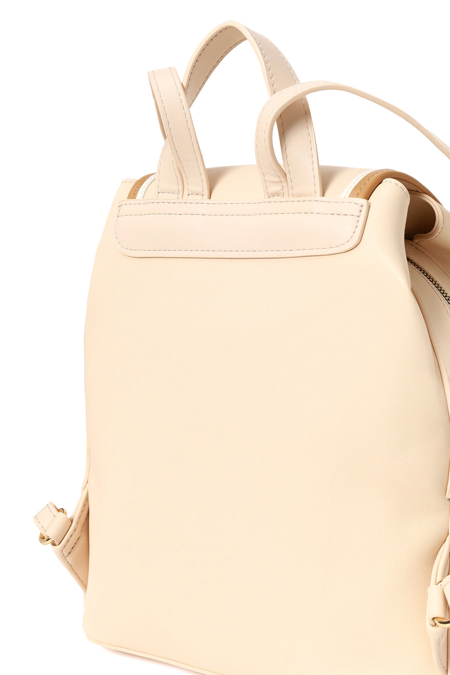 Woman Light Beige Casual Backpack