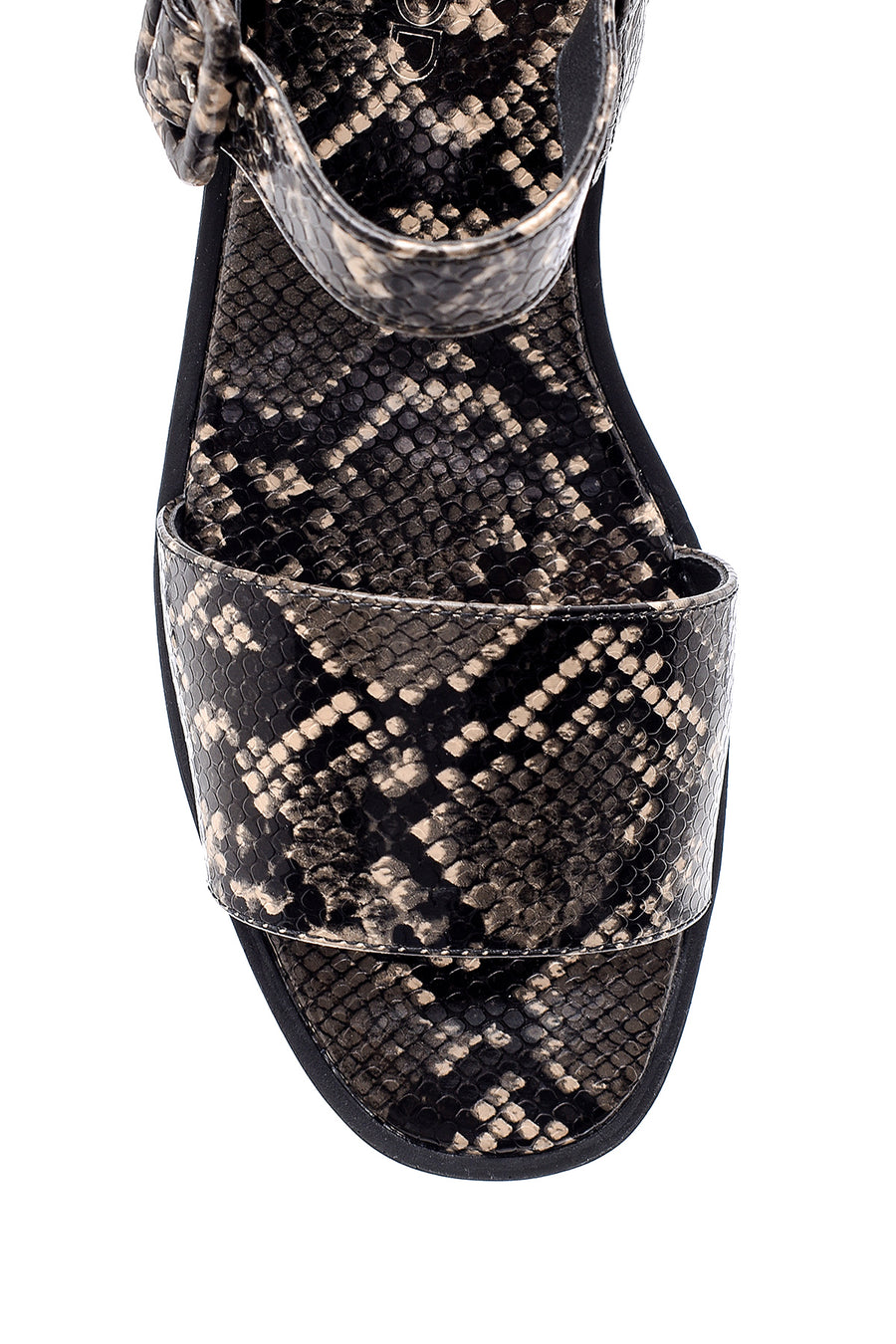Women's Snakeskin Patterned Sandals