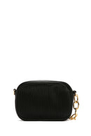 Women's Black Long Strap Crossbody Bag | Derimod