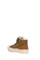 Geox Boy Brown Gisli Boy Banded Ankle Sneakers | Derimod