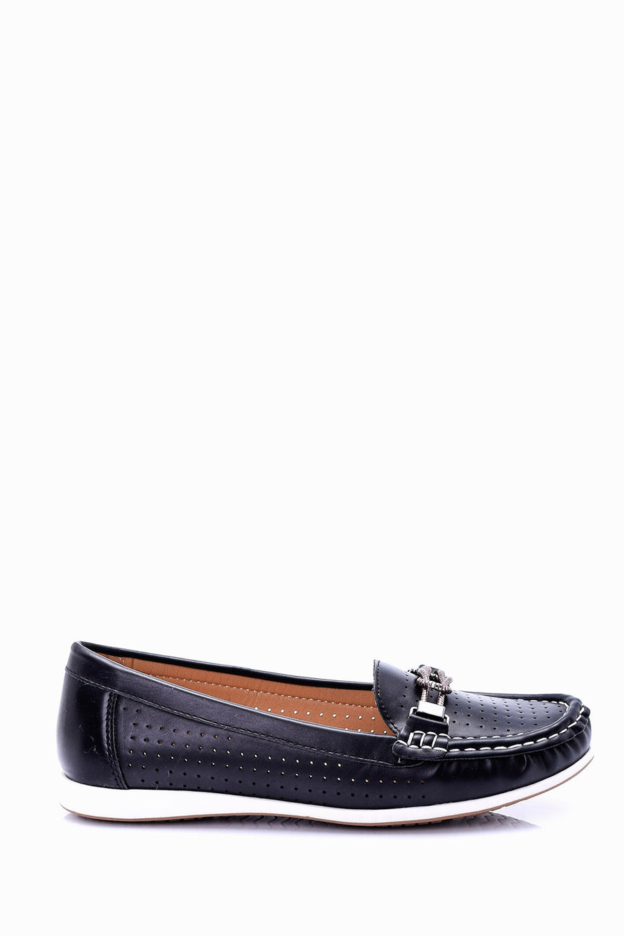 Kadın Toka Detaylı Loafer 19SFE270914 | Derimod