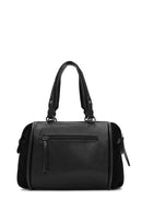 Women's Black Long Strap Suede Handbag | Derimod