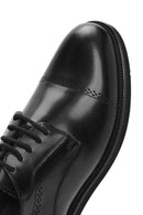 Men's Black Laced Leather Classic Shoes | Derimod