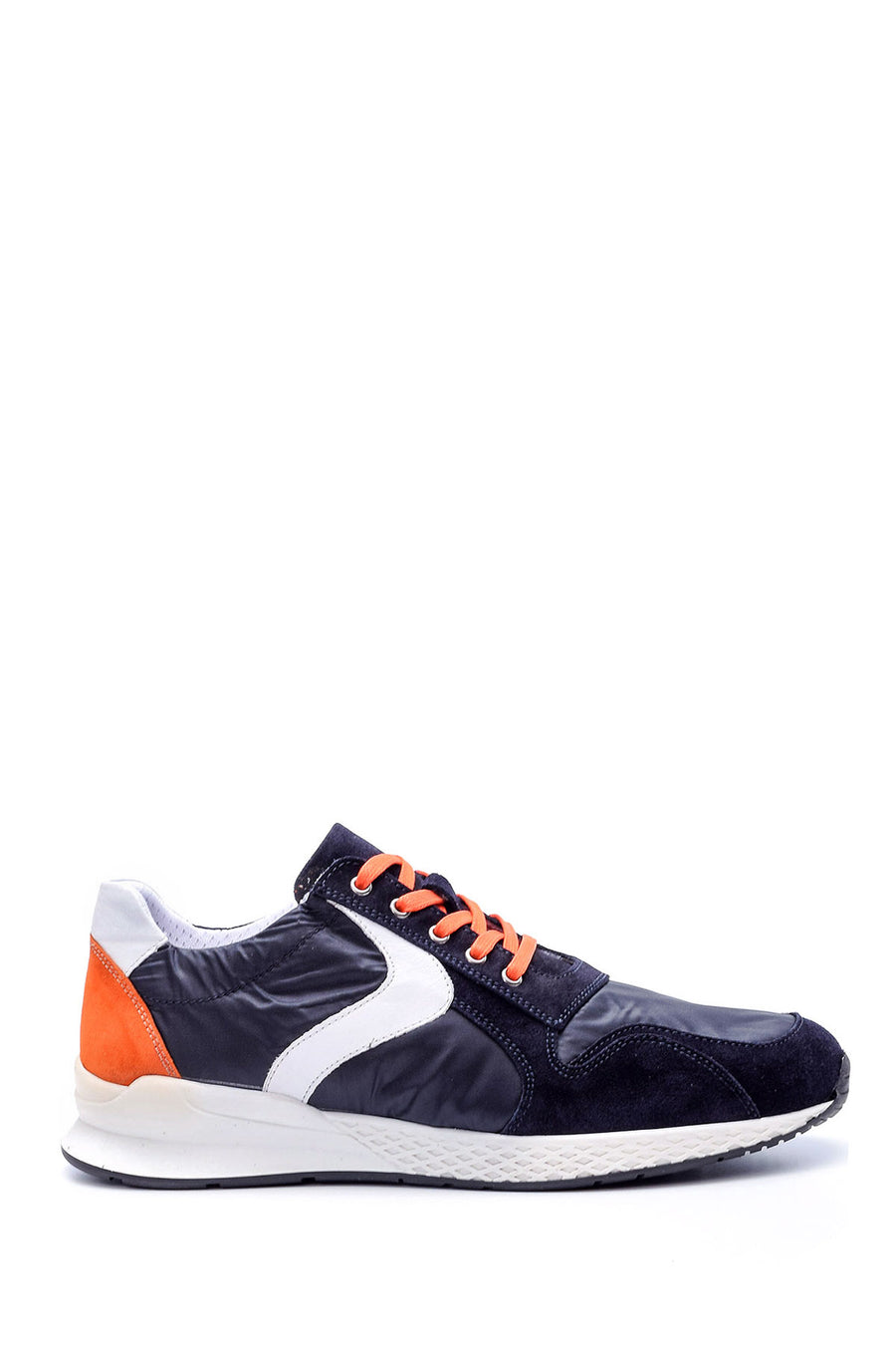 Men's Suede Detailed Sneaker 19SFD344514 | Derimod