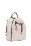 Woman Cream Backpack | Derimod