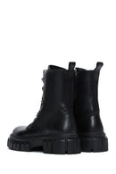 Women's Black Leather Boots | Derimod