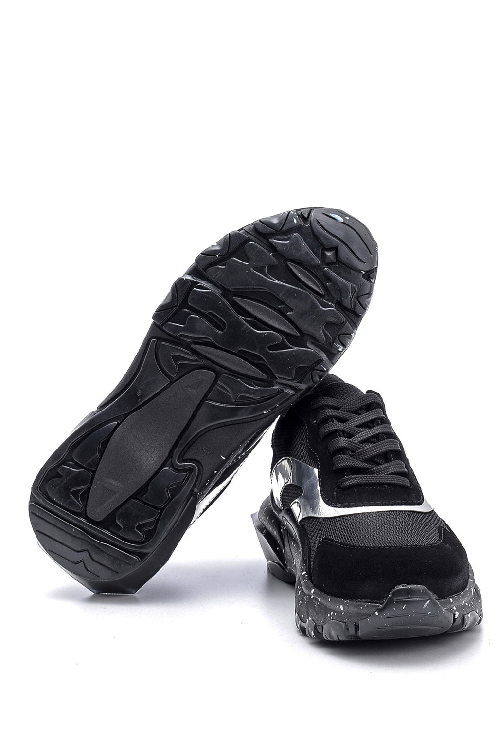 Kadın Süet Detaylı Sneaker
