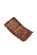 Men's Tan Card Holder | Derimod