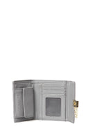 Kadın Gri Suni Deri Cüzdan | Derimod