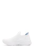 Women's White Thick Soled Sneaker | Derimod