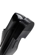 Men's Black Laced Leather Classic Shoes | Derimod