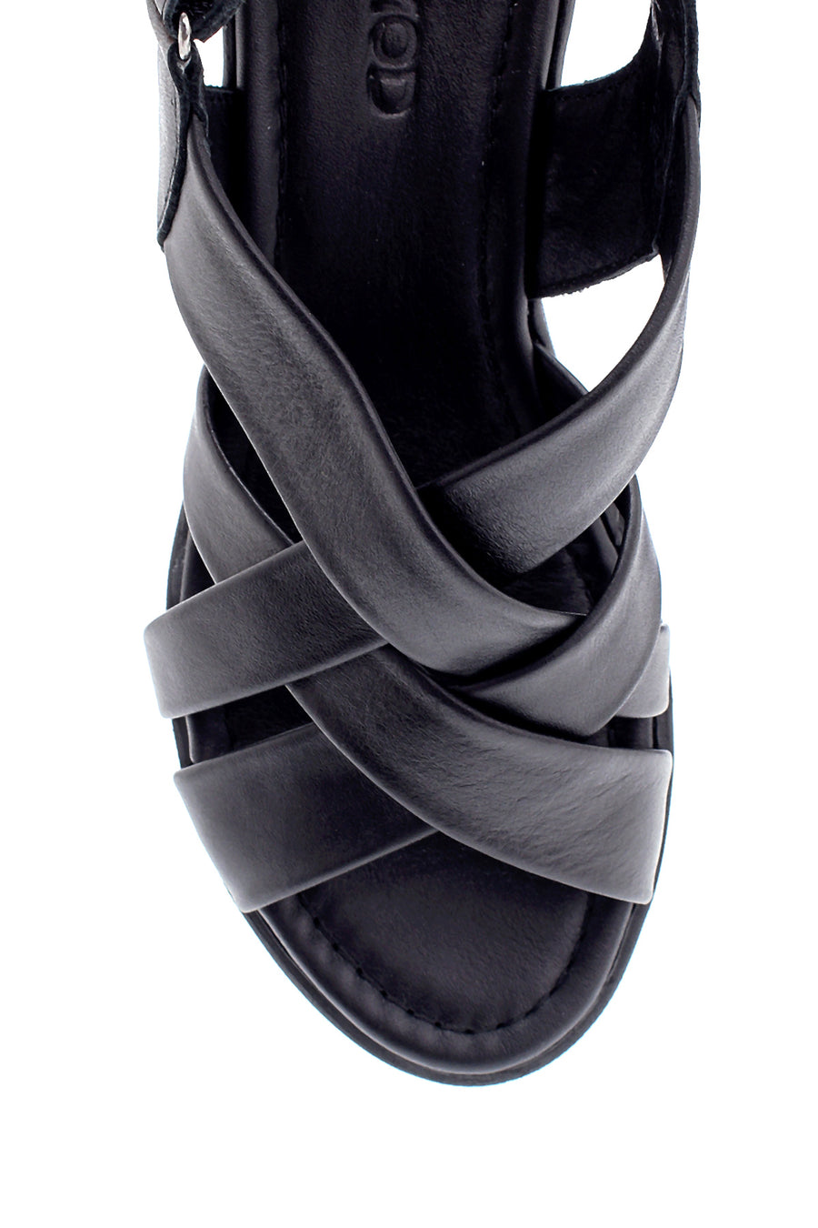 Women's Leather Thick Soled Sandals