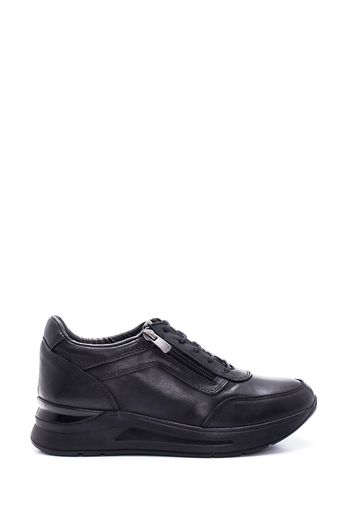 Kadın Deri Fermuar Detaylı Sneaker 22SFD423018 | Derimod