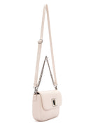 Women's Cream Long Strap Shoulder Bag | Derimod