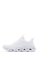 Men's White Thick Soled Sneaker | Derimod