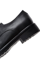 Women's Black Leather Oxford Shoes | Derimod