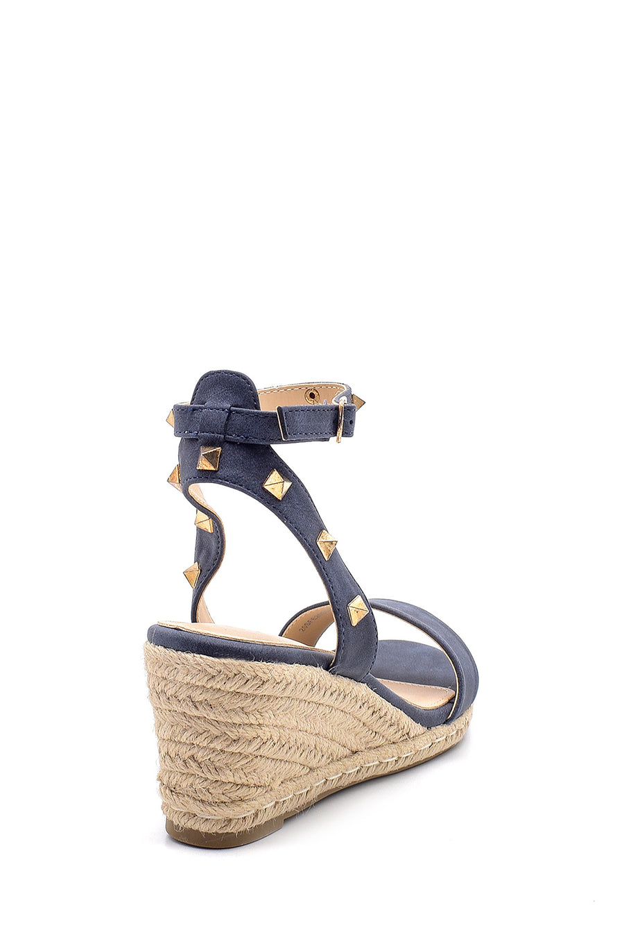 Women's Suede Wedge Heeled Sandals