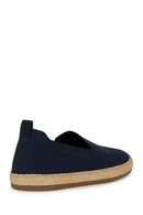 Geox Men's Navy Blue Pantelleria Straw Sole Espadrille | Derimod