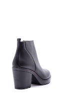 Women's Leather Heeled Boots | Derimod