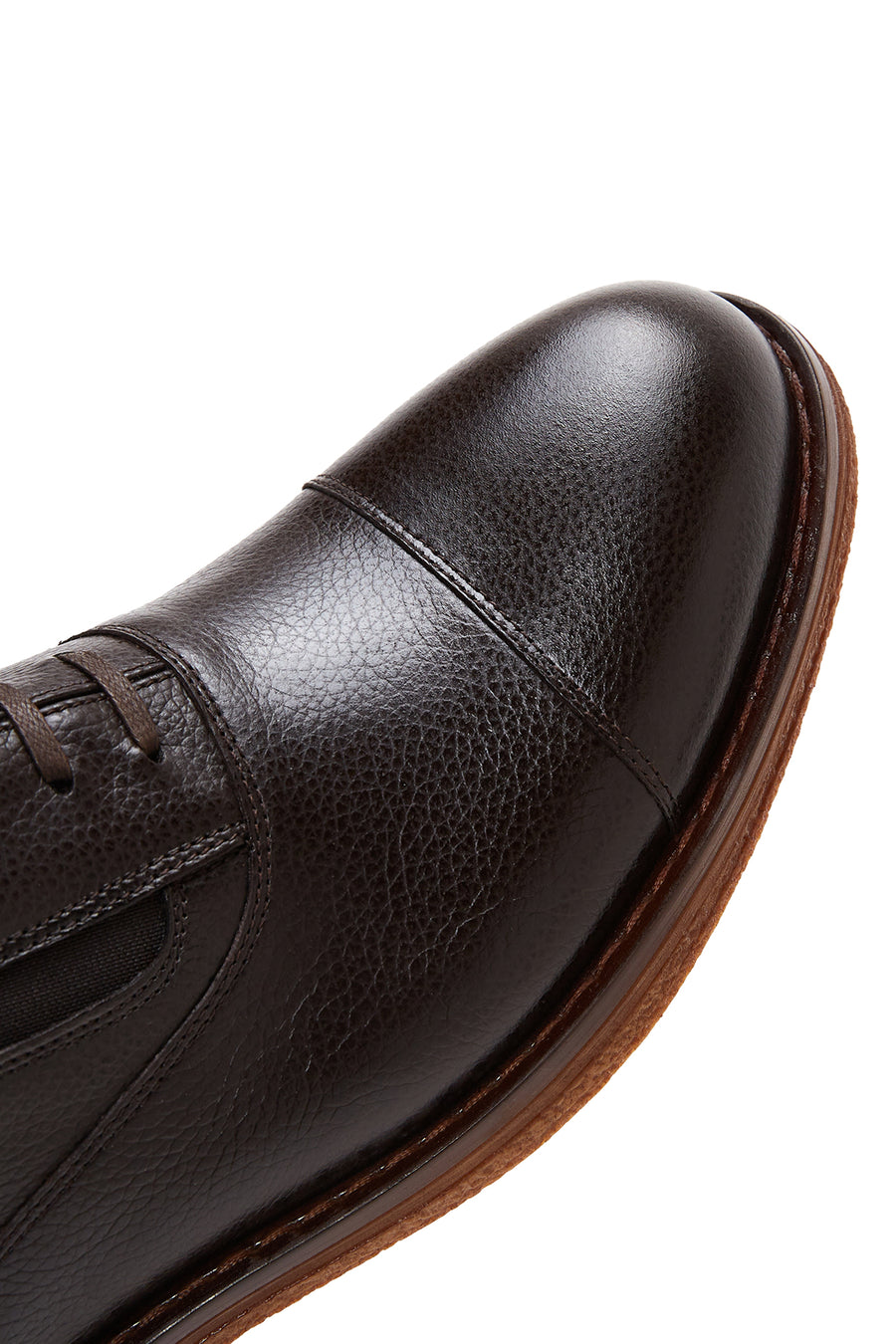 Men's Brown Leather Oxford Casual Shoes