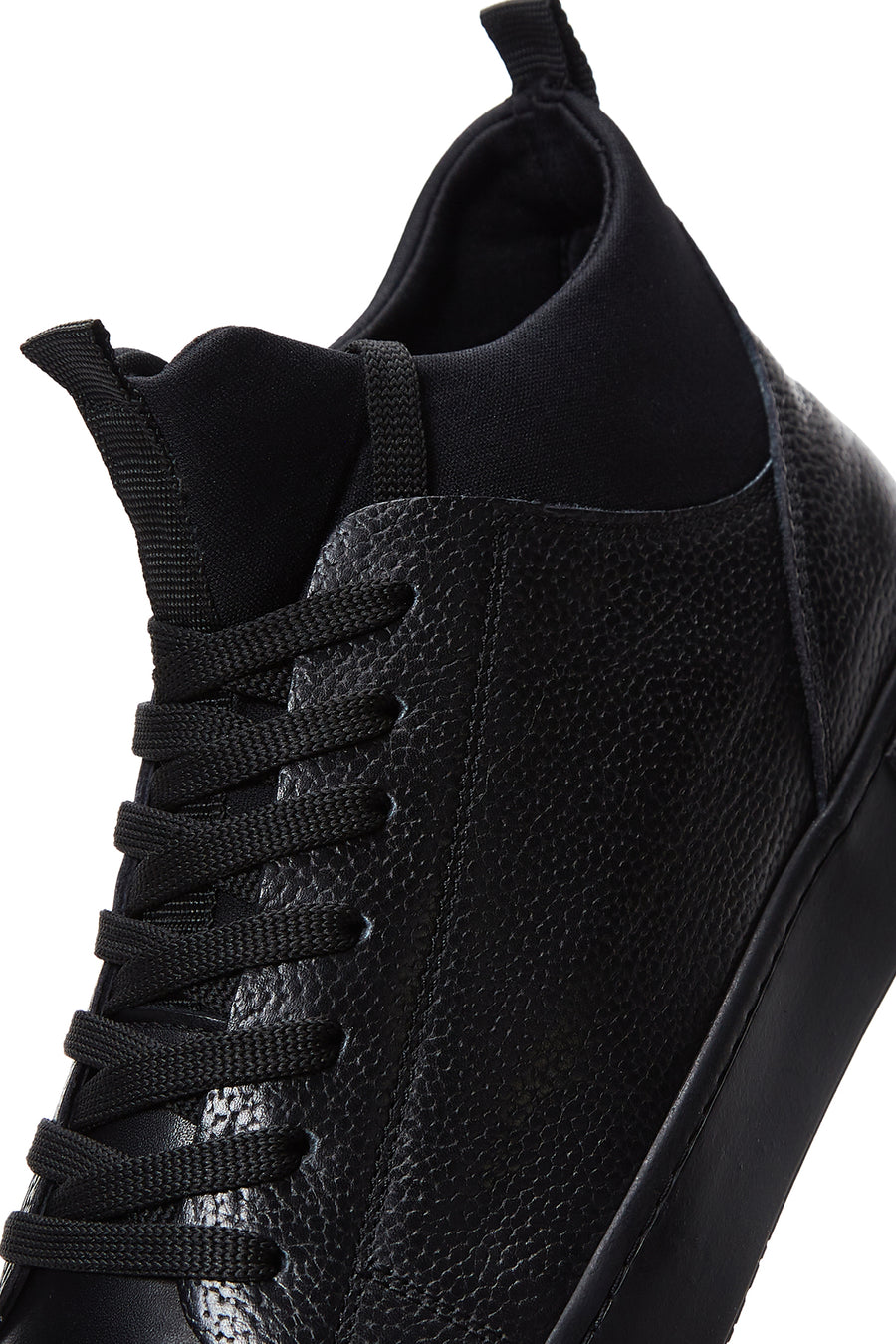 Men's Black Leather Boots