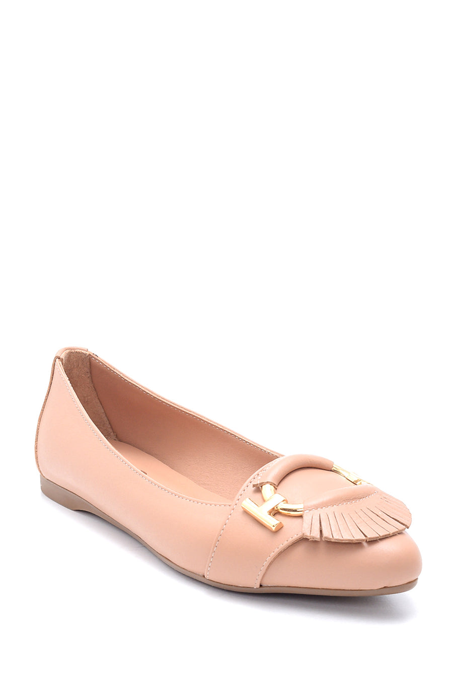 Women's Leather Ballerinas