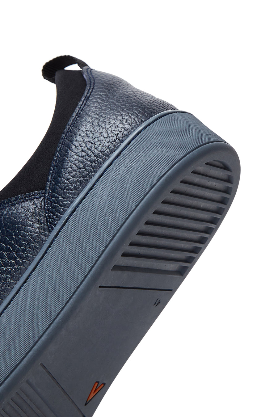 Men's Navy Blue Leather Sneaker