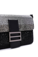 Women's Black Stone Handbag | Derimod