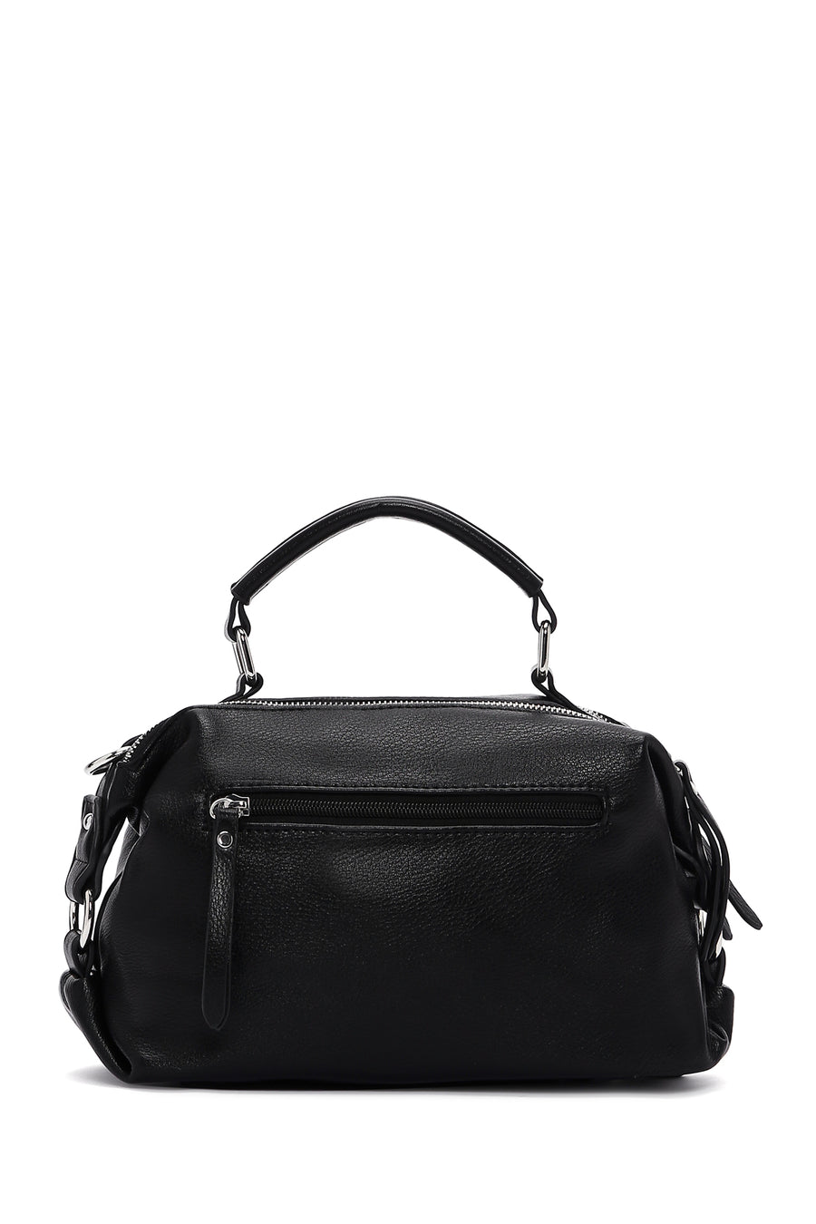 Women's Black Long Strap Shoulder Bag