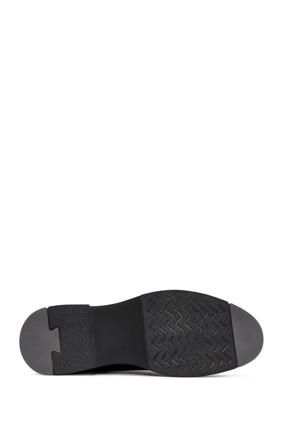 Men's Black Lace-up Leather Casual Shoes