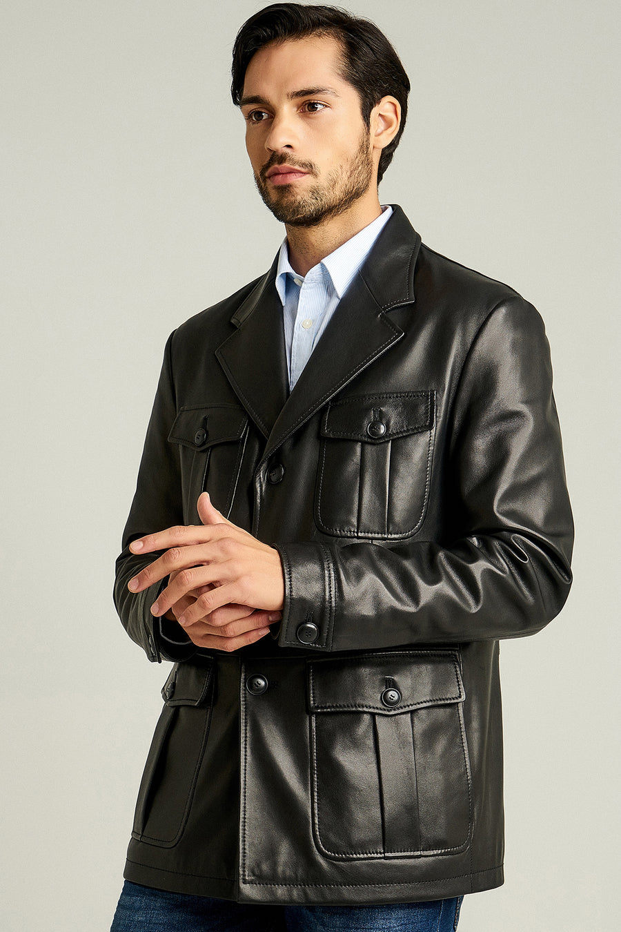 Mandzukic Men's Leather Jacket