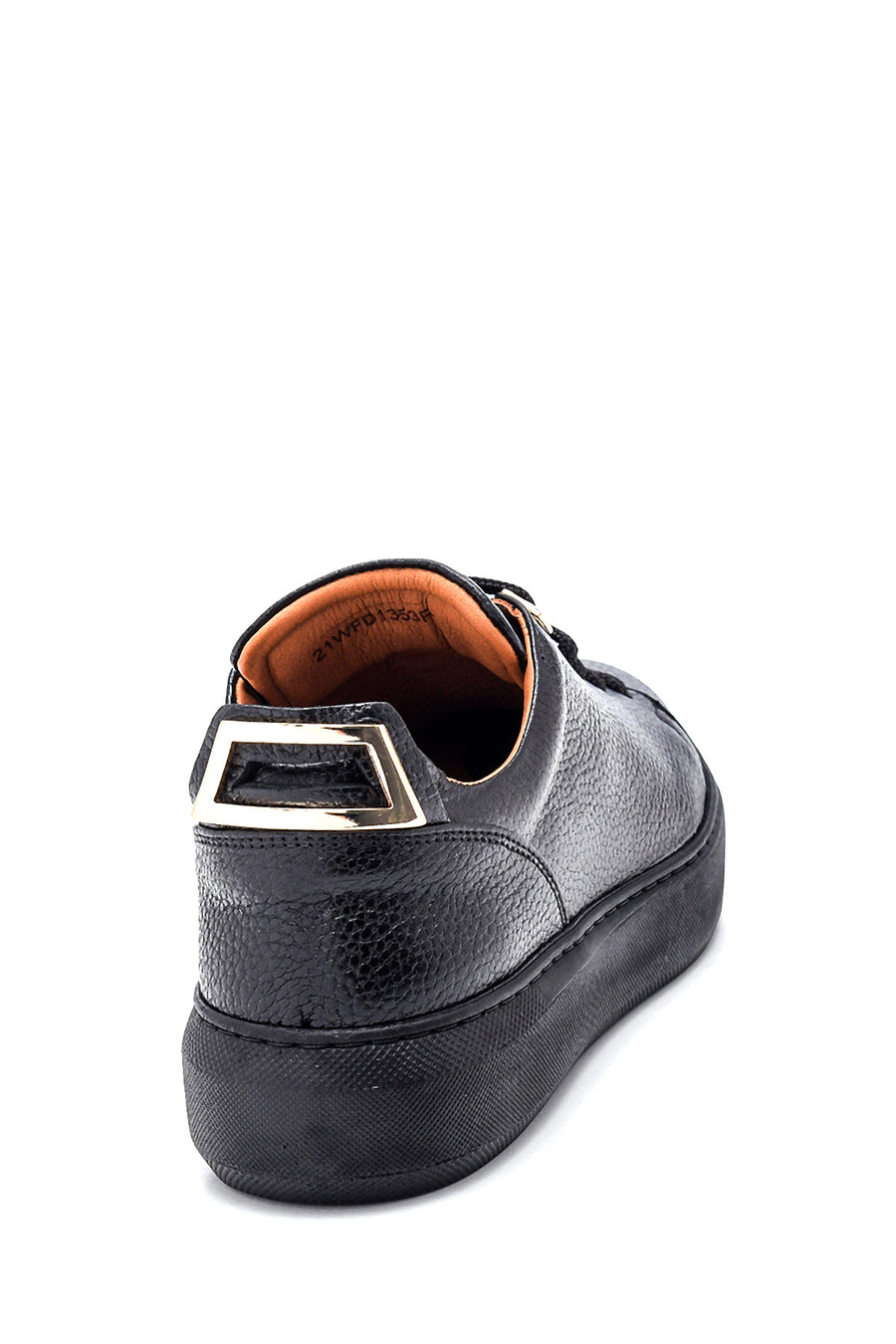 Women's Leather Printed Sneaker