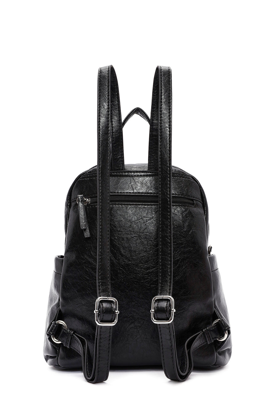Women's Black Casual Backpack