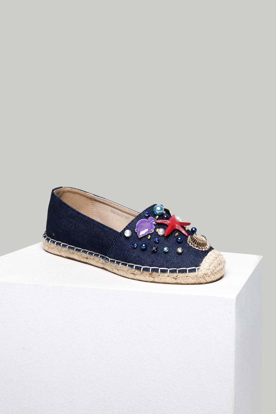 Embroidered Women's Espadrilles 18SFD20726F | Derimod