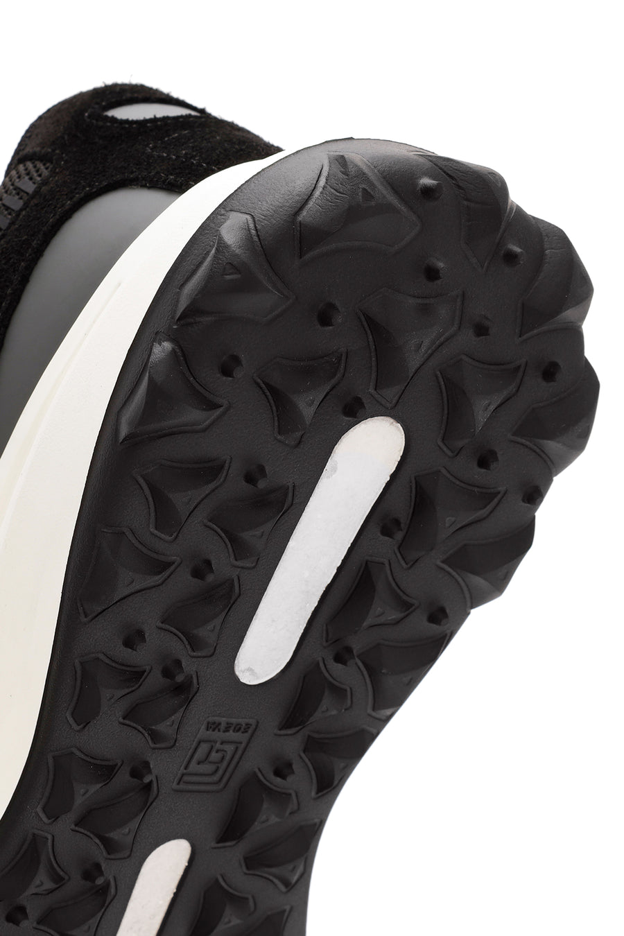 Derimod Zero Men's Black Lace-Up Thick Soled Fabric Sneaker